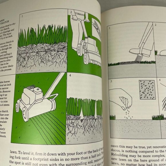 How to Grow Lawns Ground Covers Time Life Encyclopedia of Gardening 1973 u - Picture 8 of 9